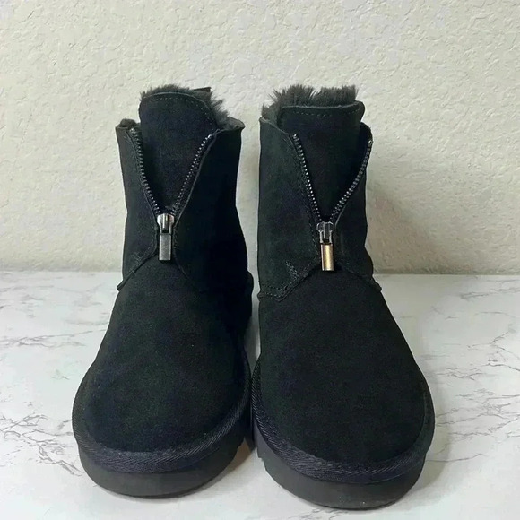 STYLE & CO. Terrii Womens Suede Faux Fur Lined Winter & Snow Boots Size 10 - Picture 5 of 11